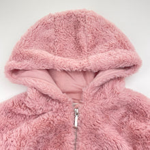 Load image into Gallery viewer, Girls F&amp;F, lined faux fur jacket / coat, EUC, size 3-4,  