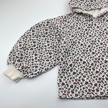 Load image into Gallery viewer, Girls Cotton On, animal print fleece lined hoodie sweater, FUC, size 8,  