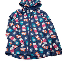Load image into Gallery viewer, Girls H&amp;T, fleece lined spray jacket / coat, FUC, size 7,  