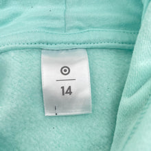 Load image into Gallery viewer, Girls Target, fleece lined hoodie sweater, light mark on front, FUC, size 14,  