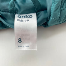 Load image into Gallery viewer, Unisex Anko, green puffer jacket / coat, EUC, size 8,  