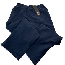 Load image into Gallery viewer, Unisex Slazenger, navy track pants, elasticated, Inside leg: 64.5cm, NEW, size 12,  