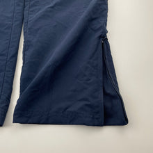 Load image into Gallery viewer, Unisex Slazenger, navy track pants, elasticated, Inside leg: 64.5cm, NEW, size 12,  