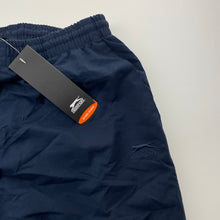 Load image into Gallery viewer, Unisex Slazenger, navy track pants, elasticated, Inside leg: 64.5cm, NEW, size 12,  