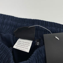 Load image into Gallery viewer, Unisex Slazenger, navy track pants, elasticated, Inside leg: 64.5cm, NEW, size 12,  