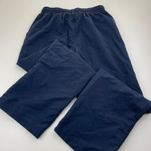 Load image into Gallery viewer, Unisex Slazenger, navy track pants, elasticated, Inside leg: 64.5cm, NEW, size 12,  