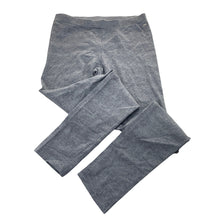 Load image into Gallery viewer, Girls Tommy Hilfiger, grey &amp; silver stripe leggings, Inside leg: 64cm, FUC, size 14-16,  