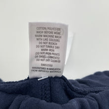 Load image into Gallery viewer, Girls Target, navy fleece lined track pants, Inside leg: 65.5cm, NEW, size 12,  