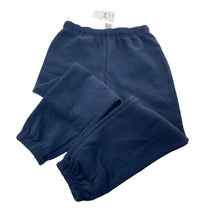 Load image into Gallery viewer, Unisex H&amp;T, navy fleece lined track pants, Inside leg: 43.5cm, NEW, size 5,  