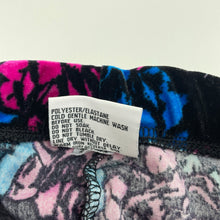 Load image into Gallery viewer, Girls Mango, floral velvet leggings, Inside leg: 59cm, EUC, size 10,  