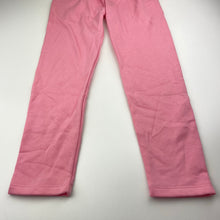 Load image into Gallery viewer, Girls B Collection, pink fleece lined track pants, Inside leg: 51cm, NEW, size 7,  