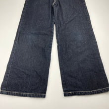 Load image into Gallery viewer, Boys Feed Back, dark denim jeans, adjustable, Inside leg: 57.5cm, GUC, size 10,  