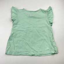 Load image into Gallery viewer, Girls Dymples, green cotton tee / top, GUC, size 2,  