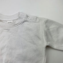 Load image into Gallery viewer, Unisex Baby Berry, fleece lined sweater / jumper, FUC, size 0,  