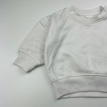 Load image into Gallery viewer, Unisex Baby Berry, fleece lined sweater / jumper, FUC, size 0,  