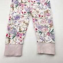 Load image into Gallery viewer, Girls Baby Berry, cotton pyjama bottoms / pants, rabbits, FUC, size 2,  