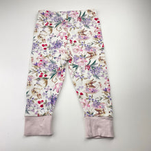 Load image into Gallery viewer, Girls Baby Berry, cotton pyjama bottoms / pants, rabbits, FUC, size 2,  
