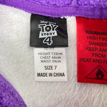 Load image into Gallery viewer, Boys Disney, Toy Story fleece dressing gown / bath robe, GUC, size 7,  