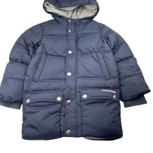Load image into Gallery viewer, Boys Country Road, fleece lined thick jacket / coat, L: 53cm, wash fade on cuffs, FUC, size 4-5,  