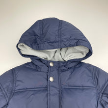 Load image into Gallery viewer, Boys Country Road, fleece lined thick jacket / coat, L: 53cm, wash fade on cuffs, FUC, size 4-5,  