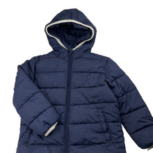 Load image into Gallery viewer, Boys B Collection, navy puffer jacket / coat, EUC, size 4,  