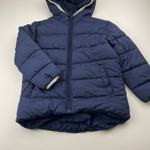 Load image into Gallery viewer, Boys B Collection, navy puffer jacket / coat, EUC, size 4,  