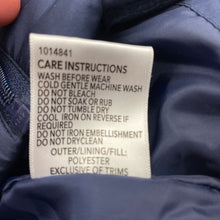 Load image into Gallery viewer, Boys B Collection, navy puffer jacket / coat, EUC, size 4,  