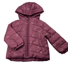 Load image into Gallery viewer, Girls Anko, hooded puffer jacket / coat, FUC, size 2,  