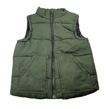 Load image into Gallery viewer, Boys Cotton On, khaki puffer vest / sleeveless jacket, EUC, size 6,  