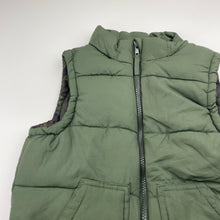Load image into Gallery viewer, Boys Cotton On, khaki puffer vest / sleeveless jacket, EUC, size 6,  