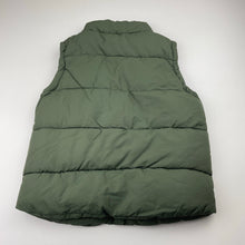 Load image into Gallery viewer, Boys Cotton On, khaki puffer vest / sleeveless jacket, EUC, size 6,  