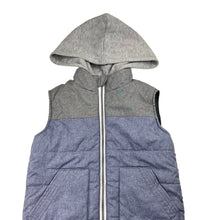 Load image into Gallery viewer, Boys H&amp;T, hooded puffer vest / sleeveless jacket, GUC, size 5,  