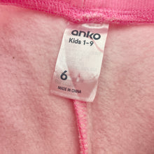 Load image into Gallery viewer, Girls Anko, fleece lined track pants, Inside leg: 47cm, EUC, size 6,  
