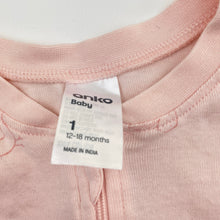 Load image into Gallery viewer, Girls Anko, cotton zip coverall / romper, GUC, size 1,  