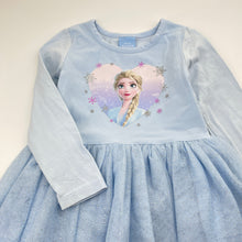 Load image into Gallery viewer, Girls Disney, Frozen Elsa tulle party dress, FUC, size 2, L: 51cm