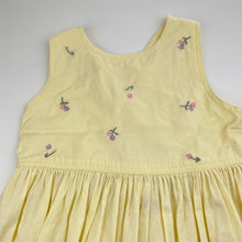 Load image into Gallery viewer, Girls Target, vintage embroidered cotton maxi dress, GUC, size 5, L: 72cm