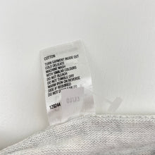 Load image into Gallery viewer, Girls H&amp;T, knitted cotton sweater / jumper, metallic rabbits, FUC, size 5,  