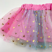 Load image into Gallery viewer, Girls Disney, cotton lined tulle skirt, elasticated, FUC, size 1,  