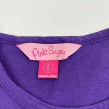 Load image into Gallery viewer, Girls Pink Sugar, cotton long sleeve tee / top, butterfly, EUC, size 8,  