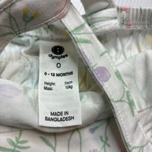Load image into Gallery viewer, Girls Dymples, floral ruffle summer romper, EUC, size 0,  