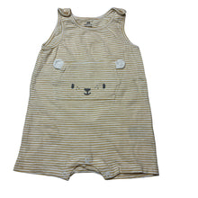 Load image into Gallery viewer, Unisex H&amp;M, organic cotton summer romper, FUC, size 0,  