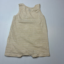 Load image into Gallery viewer, Unisex H&amp;M, organic cotton summer romper, FUC, size 0,  