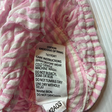 Load image into Gallery viewer, Girls Dymples, striped lightweight cotton summer dress, EUC, size 1, L: 43cm
