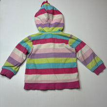 Load image into Gallery viewer, Girls Kids Stuff, fleece zip up hooded sweater, FUC, size 2,  