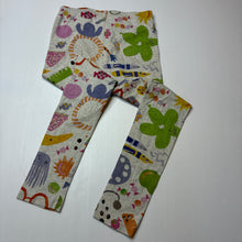 Load image into Gallery viewer, Girls Gorman PLAY GROUND, organic cotton blend leggings, Inside leg: 54cm, FUC, size 7-8,  