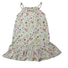 Load image into Gallery viewer, Girls Mango, floral cotton summer dress, FUC, size 6, L: 60cm