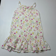 Load image into Gallery viewer, Girls Mango, floral cotton summer dress, FUC, size 6, L: 60cm