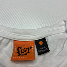 Load image into Gallery viewer, Girls Fun Spirit, white cotton long sleeve tee / top, EUC, size 7,  