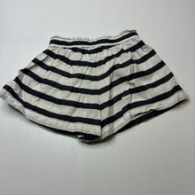 Load image into Gallery viewer, Girls Country Road, striped lightweight cotton shorts, elasticated, FUC, size 8,  