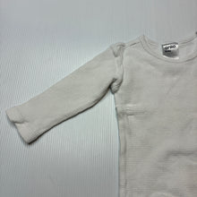 Load image into Gallery viewer, Unisex Anko, waffle cotton long sleeve top, GUC, size 00,  